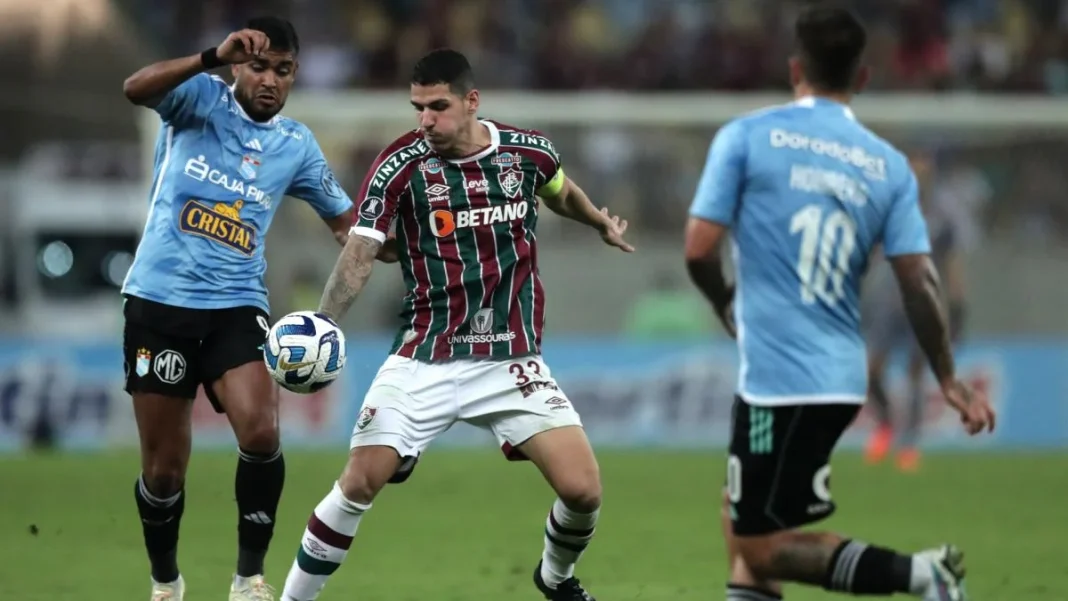 Des joueurs d'Al Ahly et de Fluminense